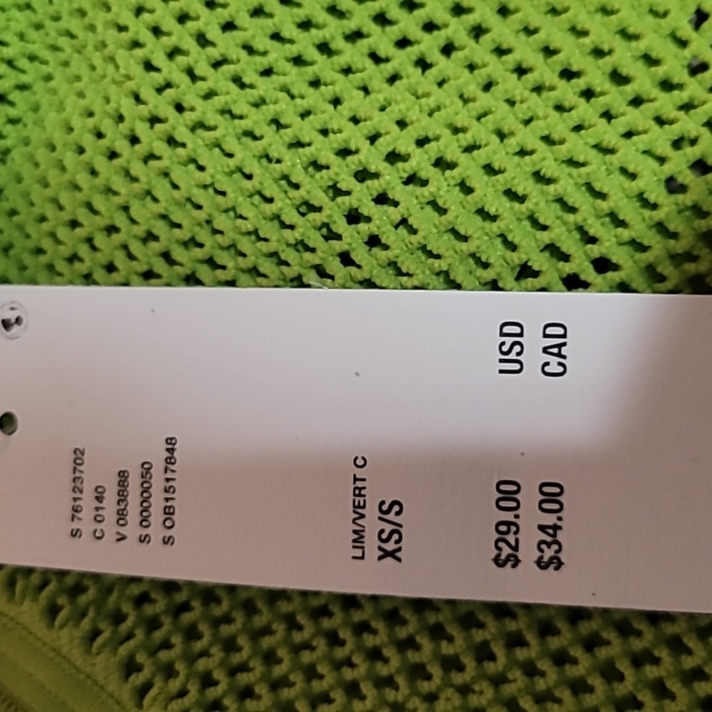 Out of under seamless top lime URBAN OUTFITTERS - Picture 2 of 3